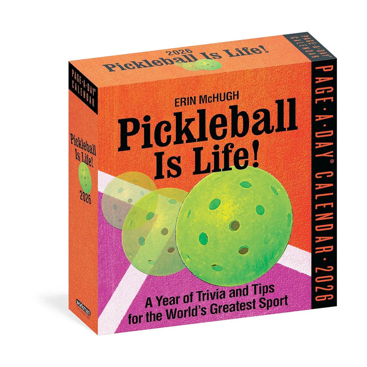 Pickleball Is Life! Page-A-Day Calendar 2026