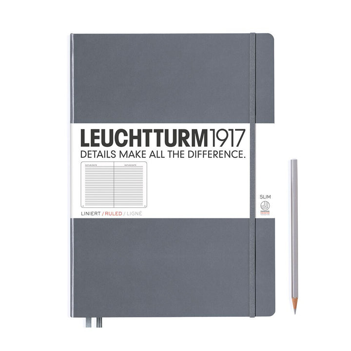 Leuchtturm 1917 Master Slim A4+ Hardcover Notebook 121ct