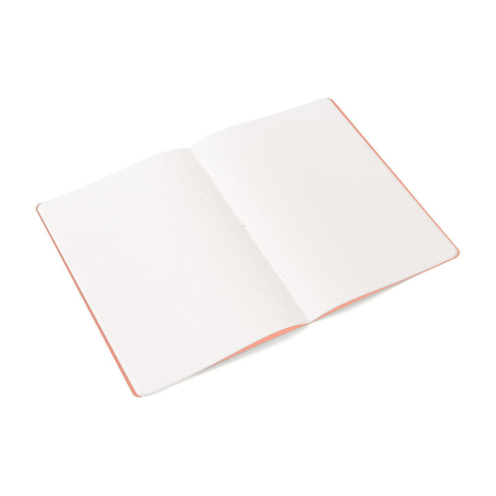 Fabriano Ecoqua 8.25" x 11.7" Stapled Grid Notebook 38 Sheets