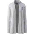 Lands' End Women's UW Bothell Nursing & Health Studies Cotton Modal Shawl Collar Cardigan Sweater thumbnail