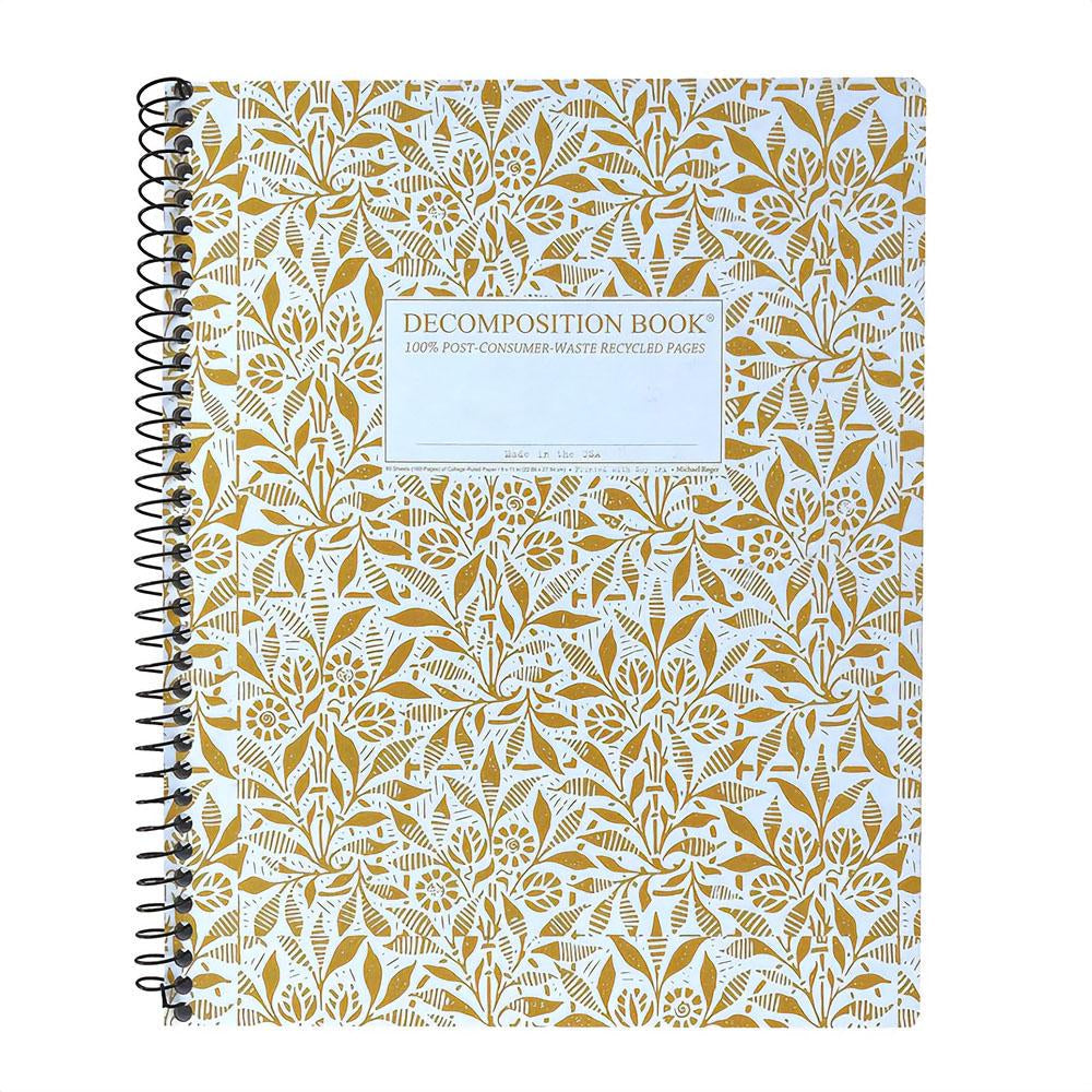 Decomposition Fields Of Plenty 9"x11" College Spiral XL