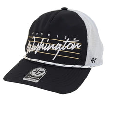 Photo of 47 Brand Black Washington Huskies Downburst Mesh Hitch Adjustable Hat.
