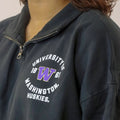 A close up on the UW graphic. thumbnail