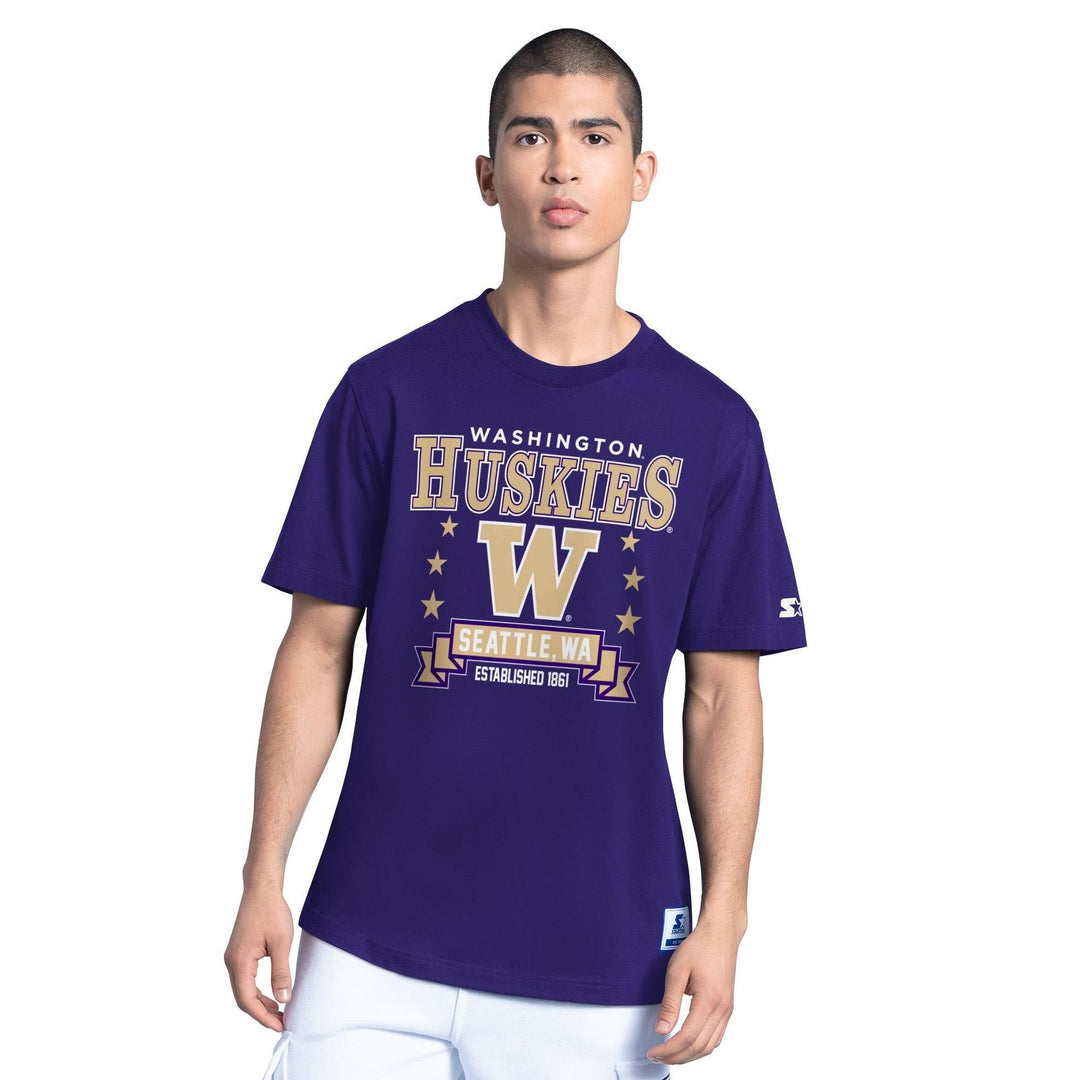Starter Men's UW Huskies SS25 Stars Tee