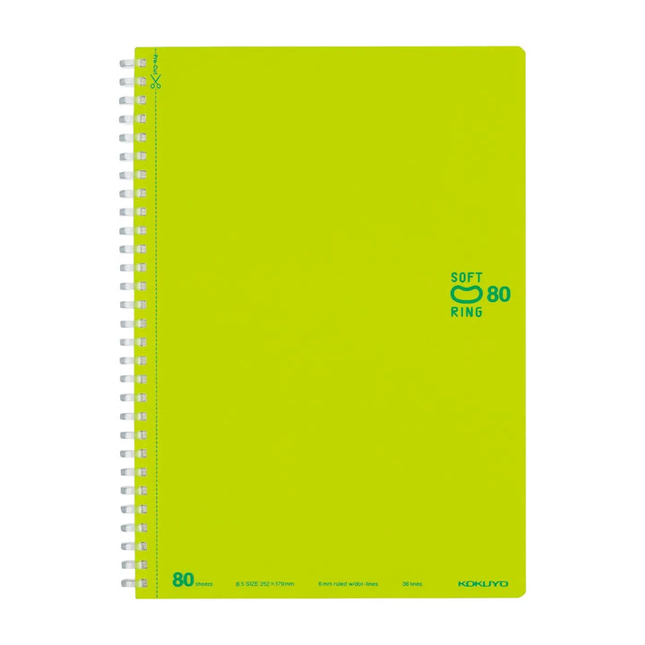 Kokuyo Soft Ring Dotted Line Notebook 80 sheets