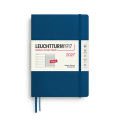 Photo of Leuchtturm 2027 A5 Weekly Hardcover Planner Notebook.
