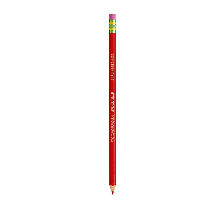 Dixon Ticonderoga Erasable Red Checking Pencil 2 Count