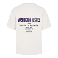 Photo of 47 Brand Men's Washington Huskies Back Print Leon Foundation Heavy Tee Back.