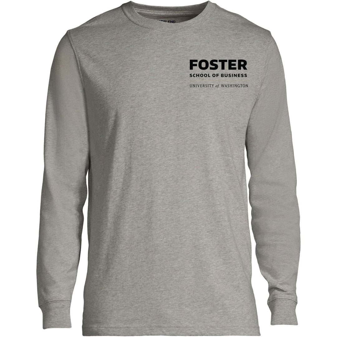 Lands' End Unisex UW Foster School of Business Long Sleeve T-shirt