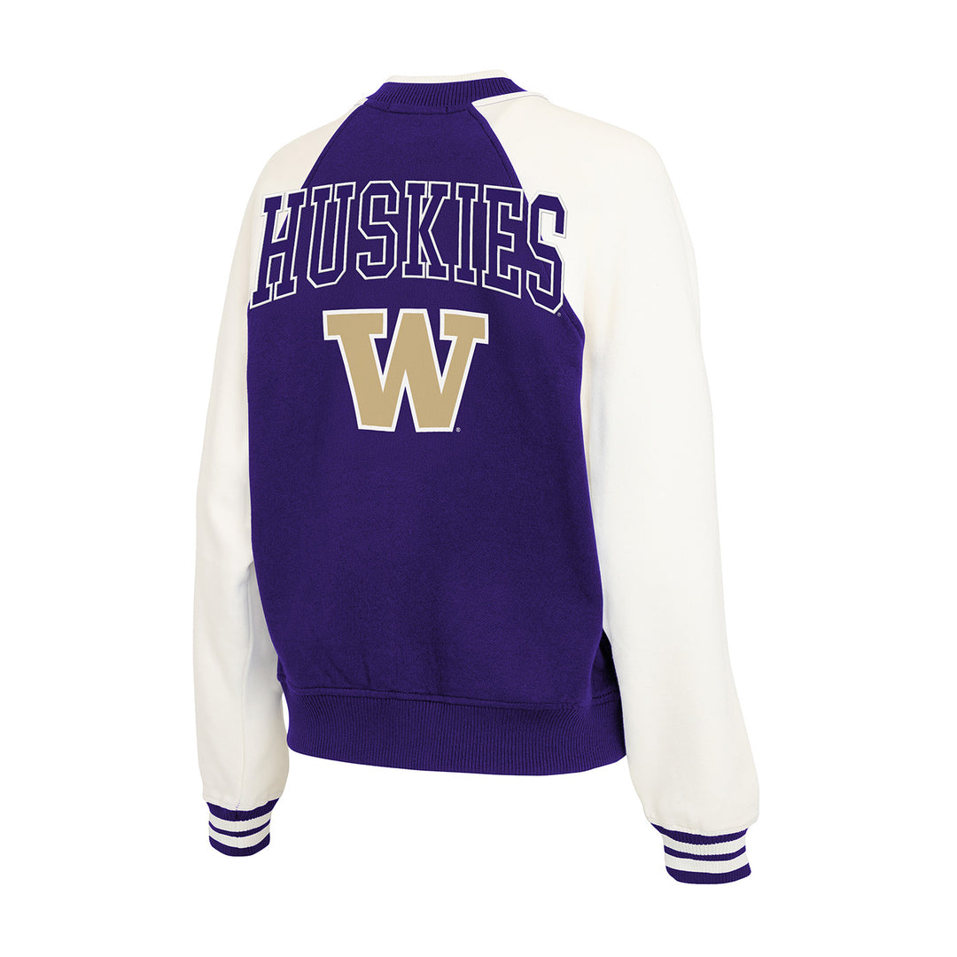 WEAR Women's Washington Huskies FW26 Fleece Varsity Jacket