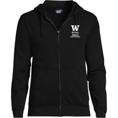 Lands' End Unisex UW Bothell Nursing & Health Studies Full Zip Hoodie Sweatshirt Hover