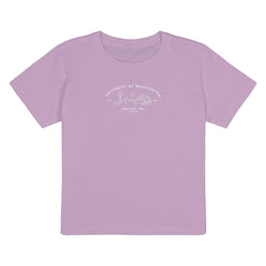 Photo of USCAPE Women's UW Seattle Skyline High Waisted Tee.