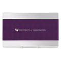 LXG Purple W University of Washington Business Card Case thumbnail