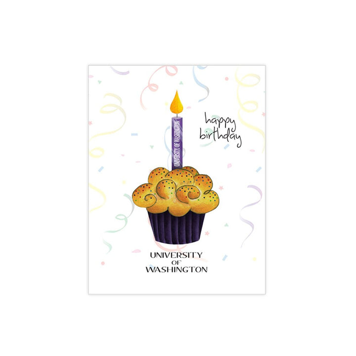 SayangNari W Cupcake Happy Birthday Greeting Card
