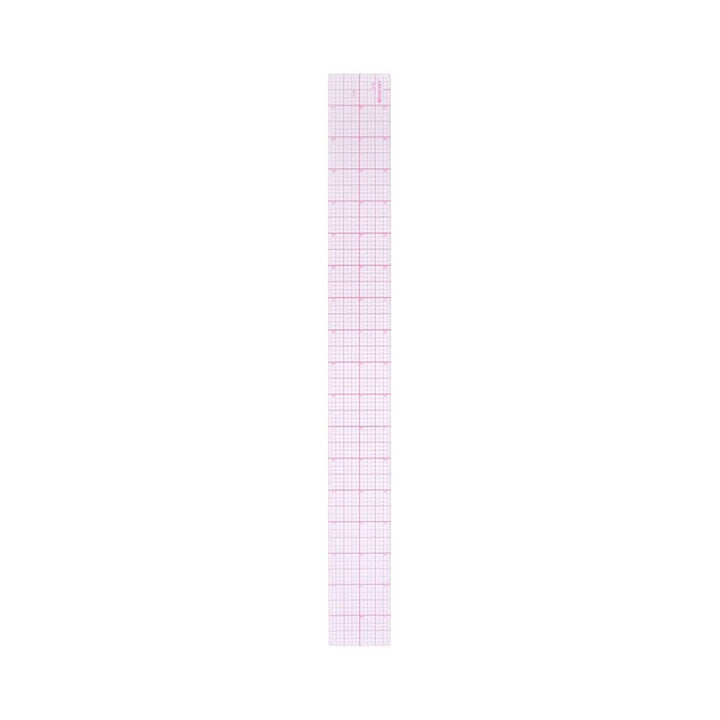 Westcott 18" 8ths Graph Plastic Beveled Ruler