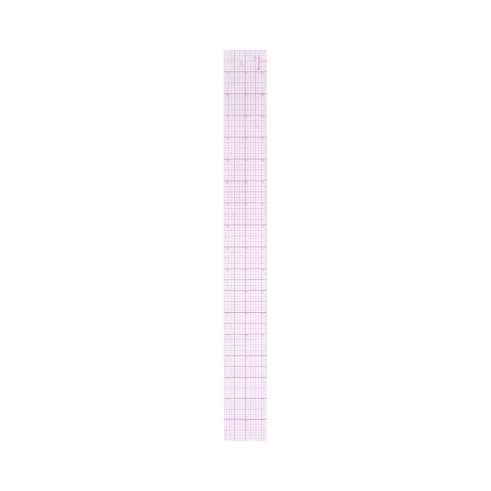 Westcott 18" 8ths Graph Plastic Beveled Ruler