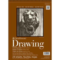 Photo of Strathmore 400 Series 80lb Spiral Bound Drawing Pad.