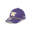 New Era Purple W 39Thirty PERF Stretch Fit Hat thumbnail