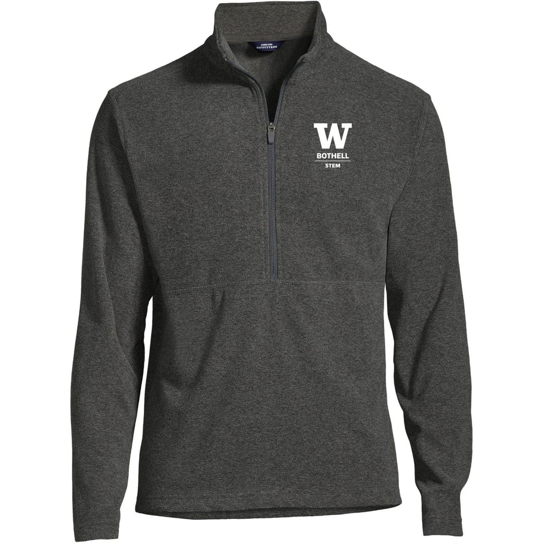 Lands' End Men's UW Bothell STEM Thermacheck Fleece Quarter Zip