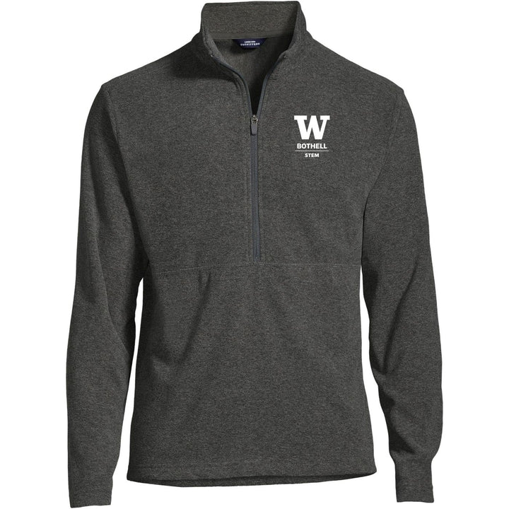 Lands' End Men's UW Bothell STEM Thermacheck Fleece Quarter Zip
