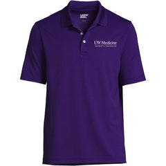 Photo of Lands' End Men's UW Medicine Flagship Performance Polo.
