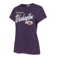 47 Brand Women's Washington Huskies Football Frankie Tee