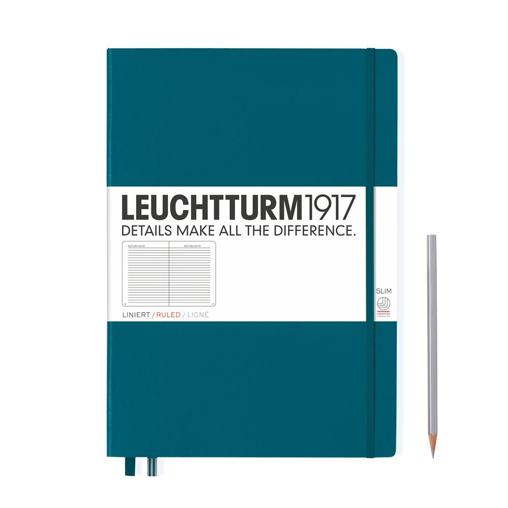 Leuchtturm 1917 Master Slim A4+ Hardcover Notebook 121ct