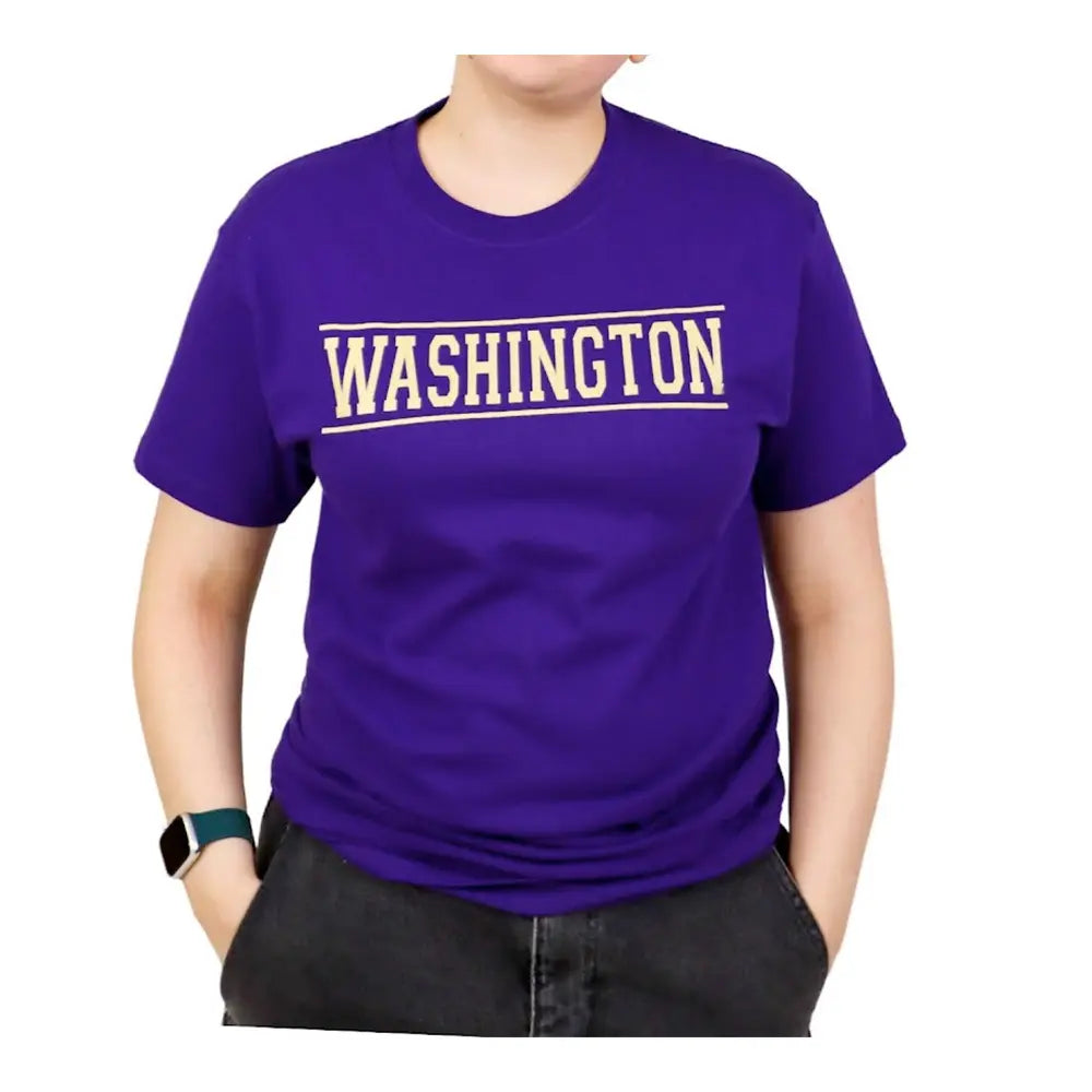 Huskies Only M&O Washington Bars Tee