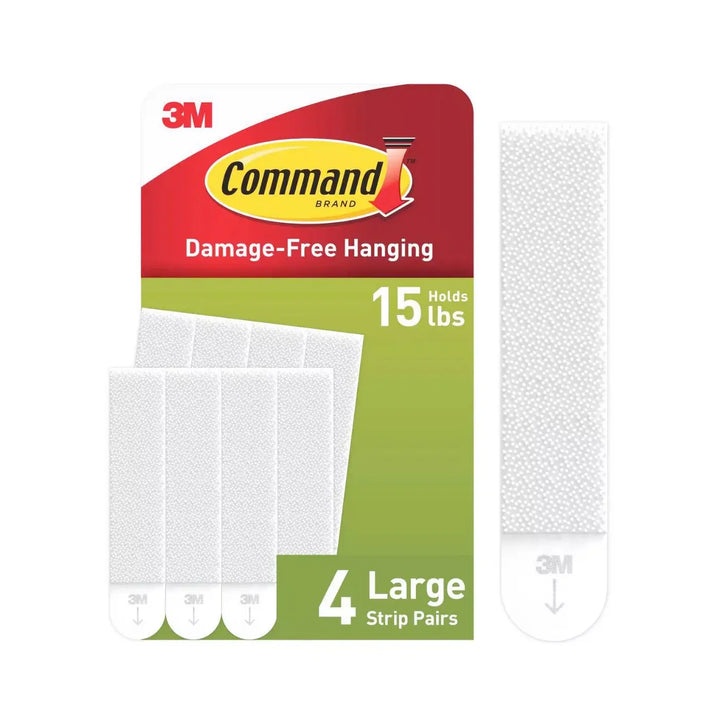 Command White Large Picture Hanging Strips