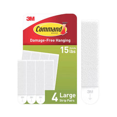 Command White Large Picture Hanging Strips