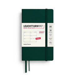 Photo of Leuchtturm 2027 A6 Pocket Weekly Hardcover Planner.