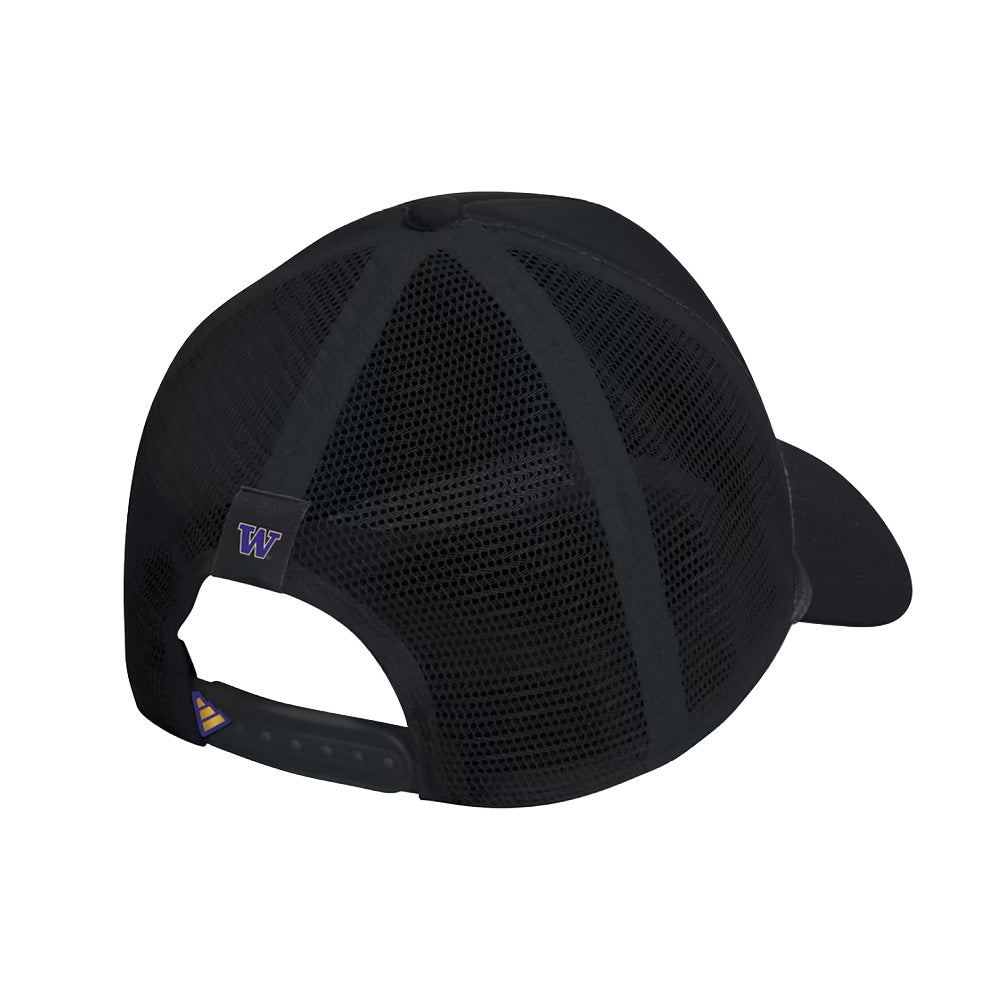 adidas Black Washington Huskies 2026 Strategy DAWGS Trucker Hat