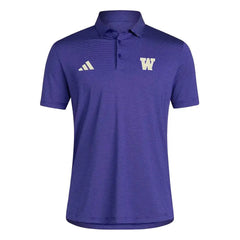 Photo of adidas Men's Washington Huskies Ultimate365 Striped Polo.