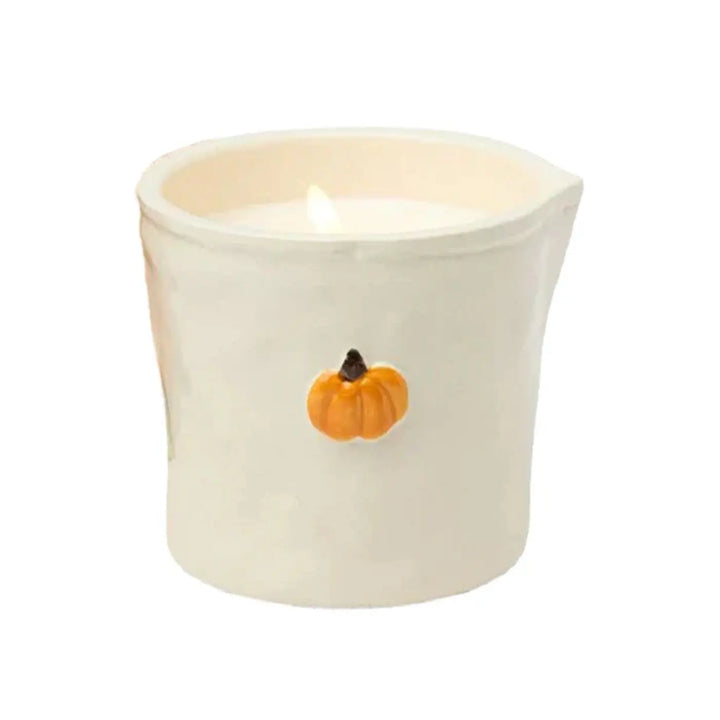 Paddywax Bistro Pumpkin & Spice White Ceramic Candle 8oz