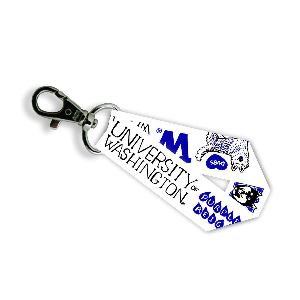 Neil White University of Washington Huskies Julia Gash Satin Key