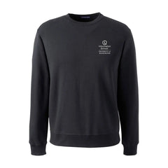 Photo of Lands' End Unisex UW Information School Crewneck Sweatshirt Black.