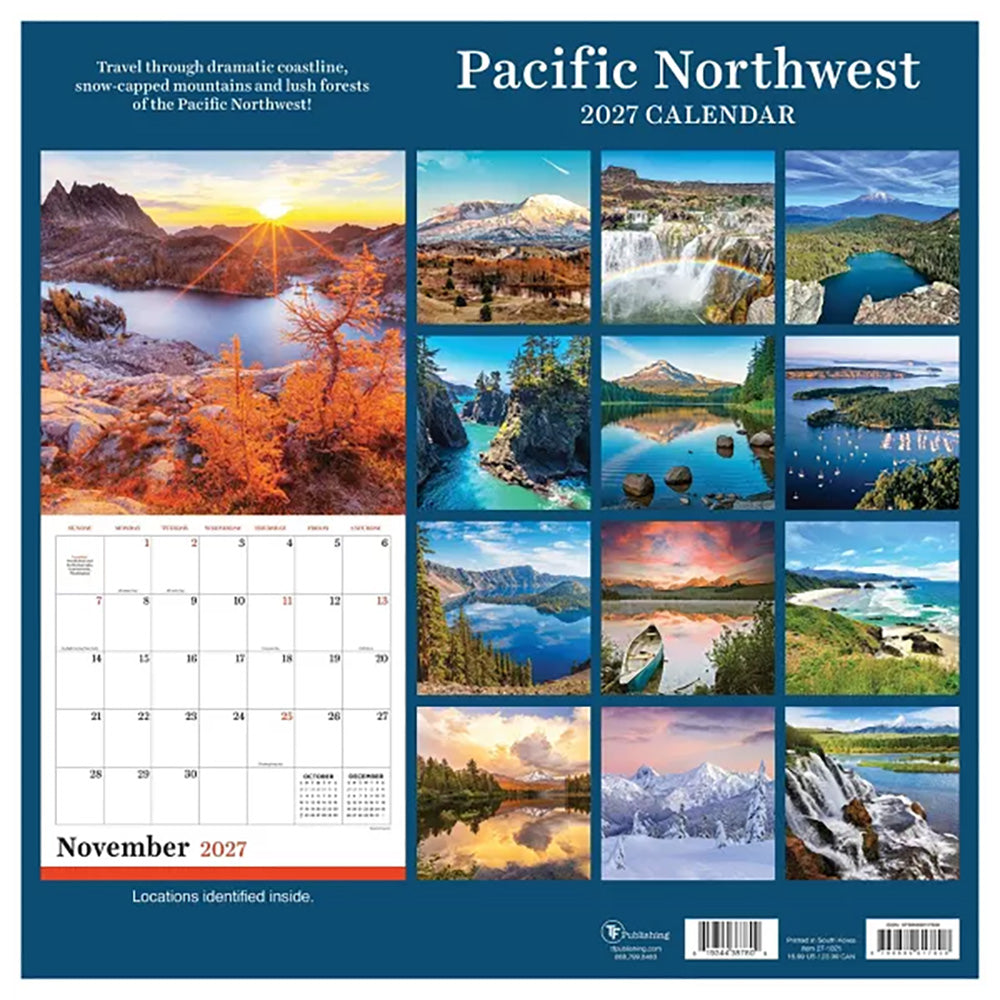 2027 PNW: Pacific Northwest Wall Calendar