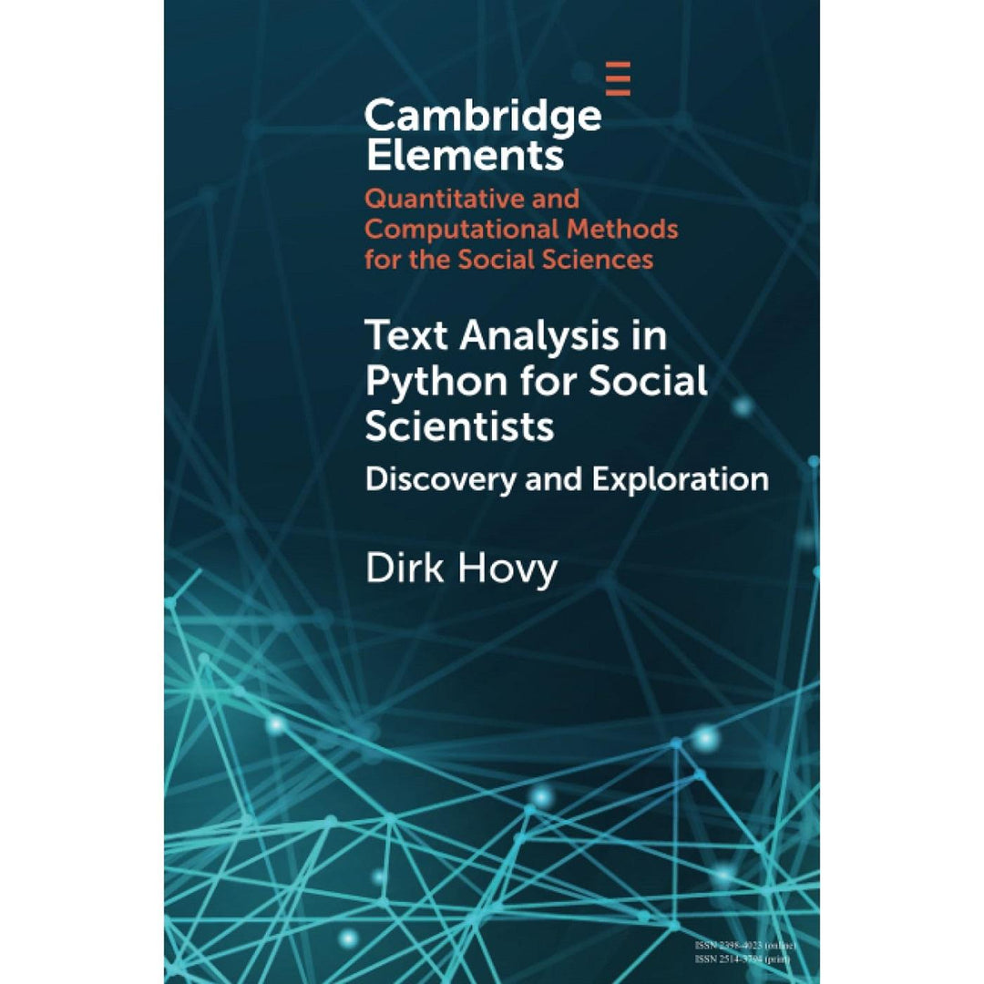 Text Analysis in Python for Social Scientists: Discovery and Exploration