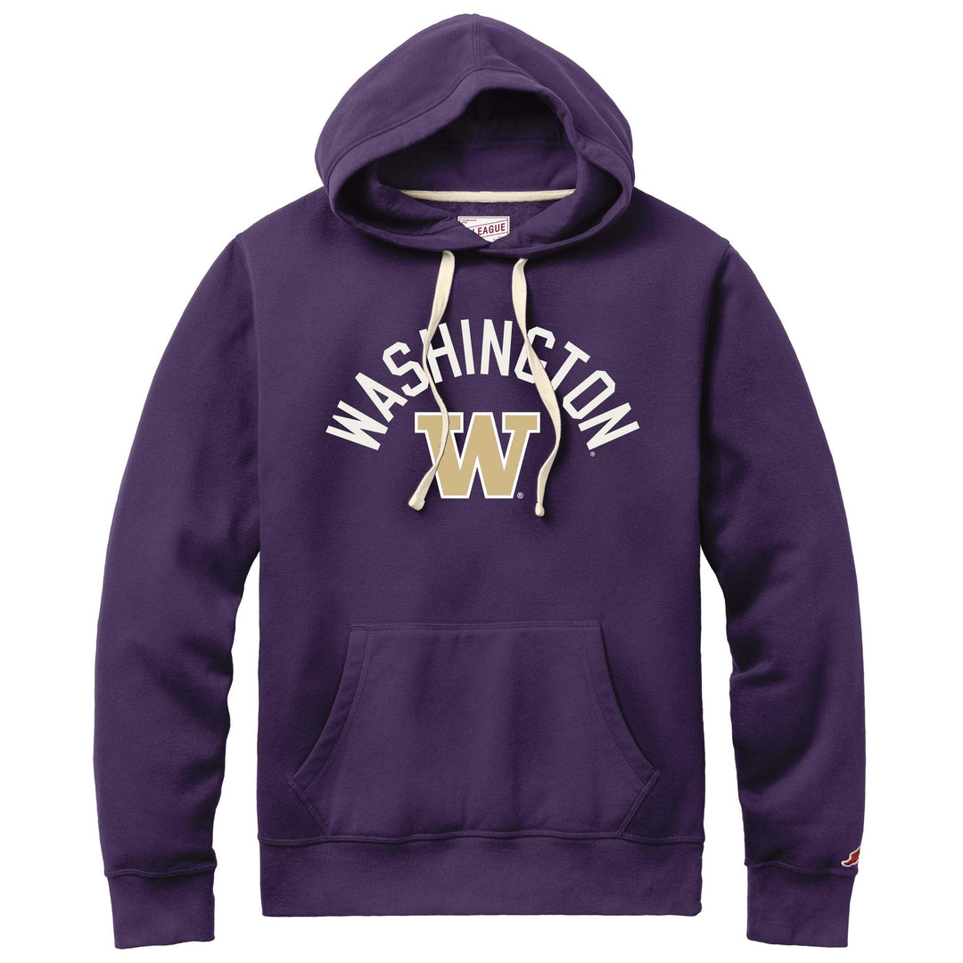 League Men's Washington W Jersey Applique Stadium Hoodie