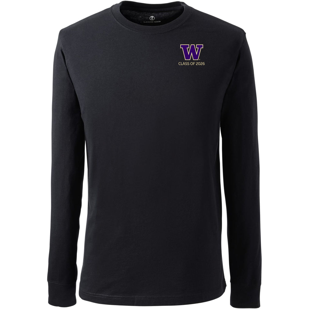 Lands' End Unisex UW Class of 2026 Long Sleeve T-shirt