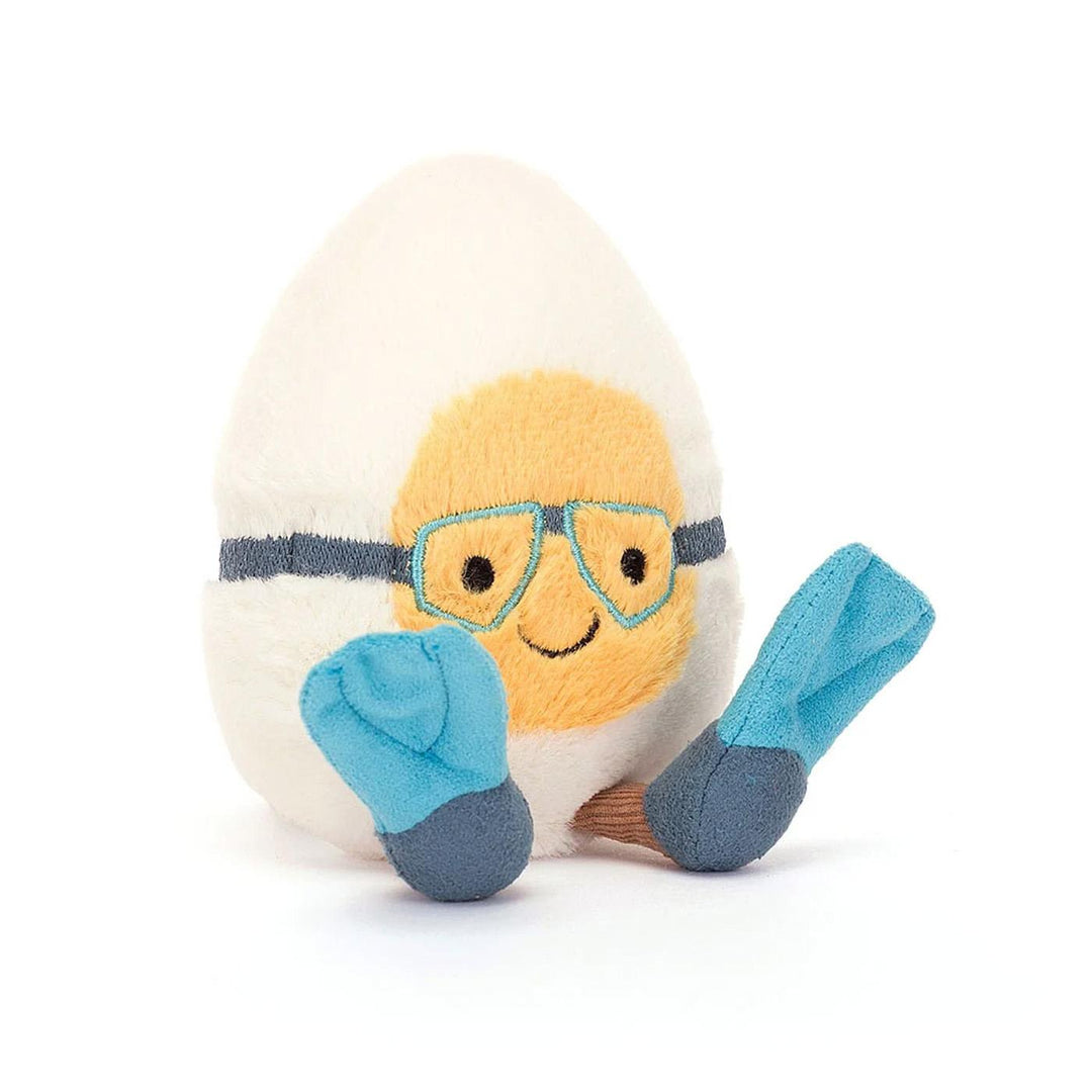 Jellycat Amuseables Boiled Egg Scuba Plush