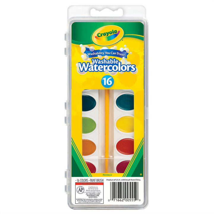 Crayola Washable Watercolor Pan Set