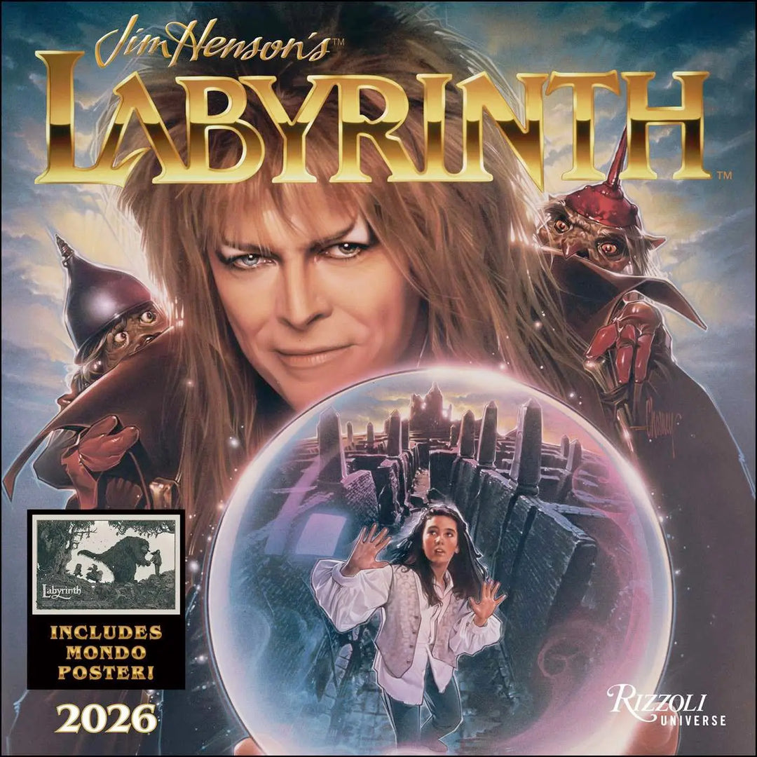 Jim Henson’s Labyrinth 2026 Wall Calendar with Poster