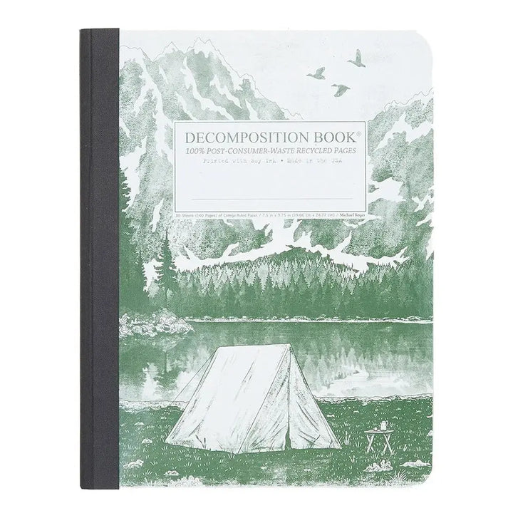 Decomposition Mountain Lake 7.5"x9.75" College Sewn 80ct