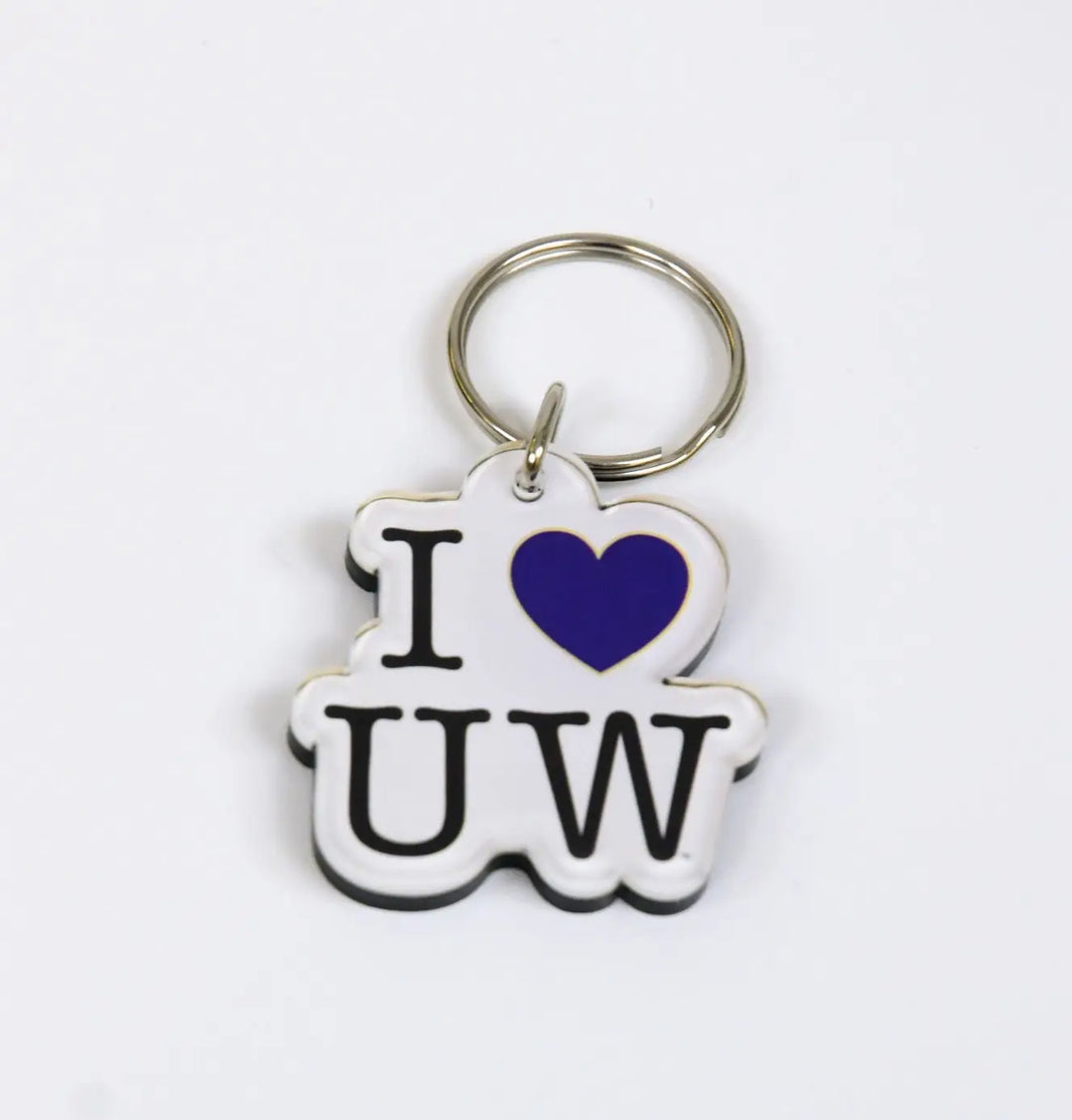 SDS I Heart UW Keychain