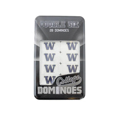 Photo of Masterpieces Washington W Double Six Dominoes Set.