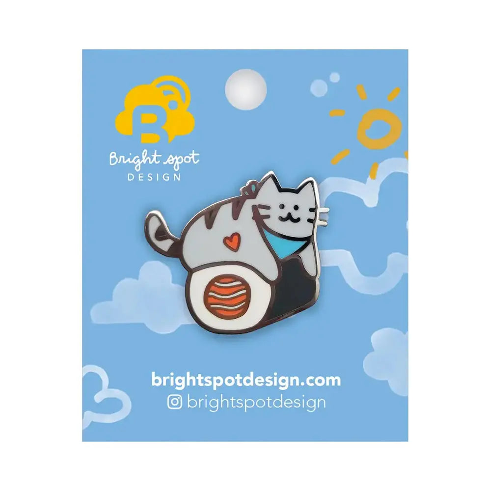Brightspot Design Cat Maki Pin