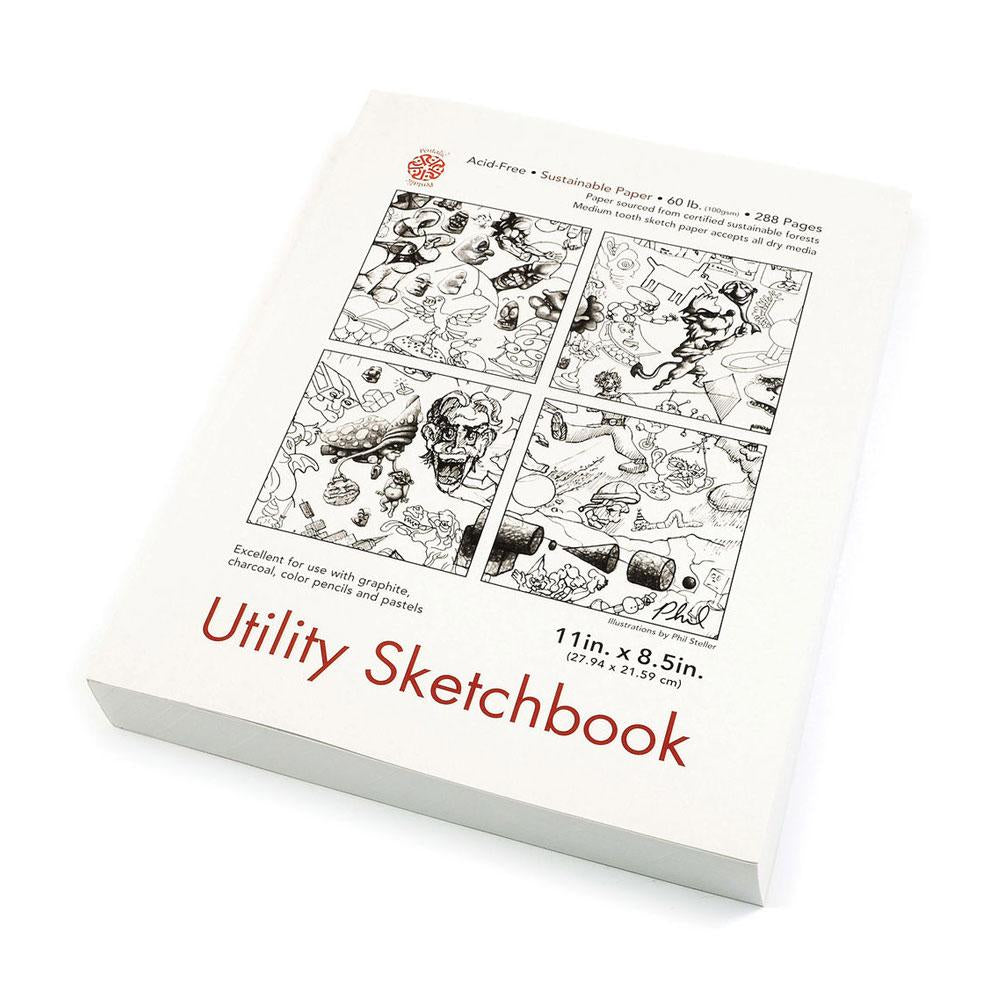 Pentalic Utility 60lb Sketch Book 288 Sheet