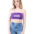 Hype and Vice Women's UDUB Bandeau Top thumbnail