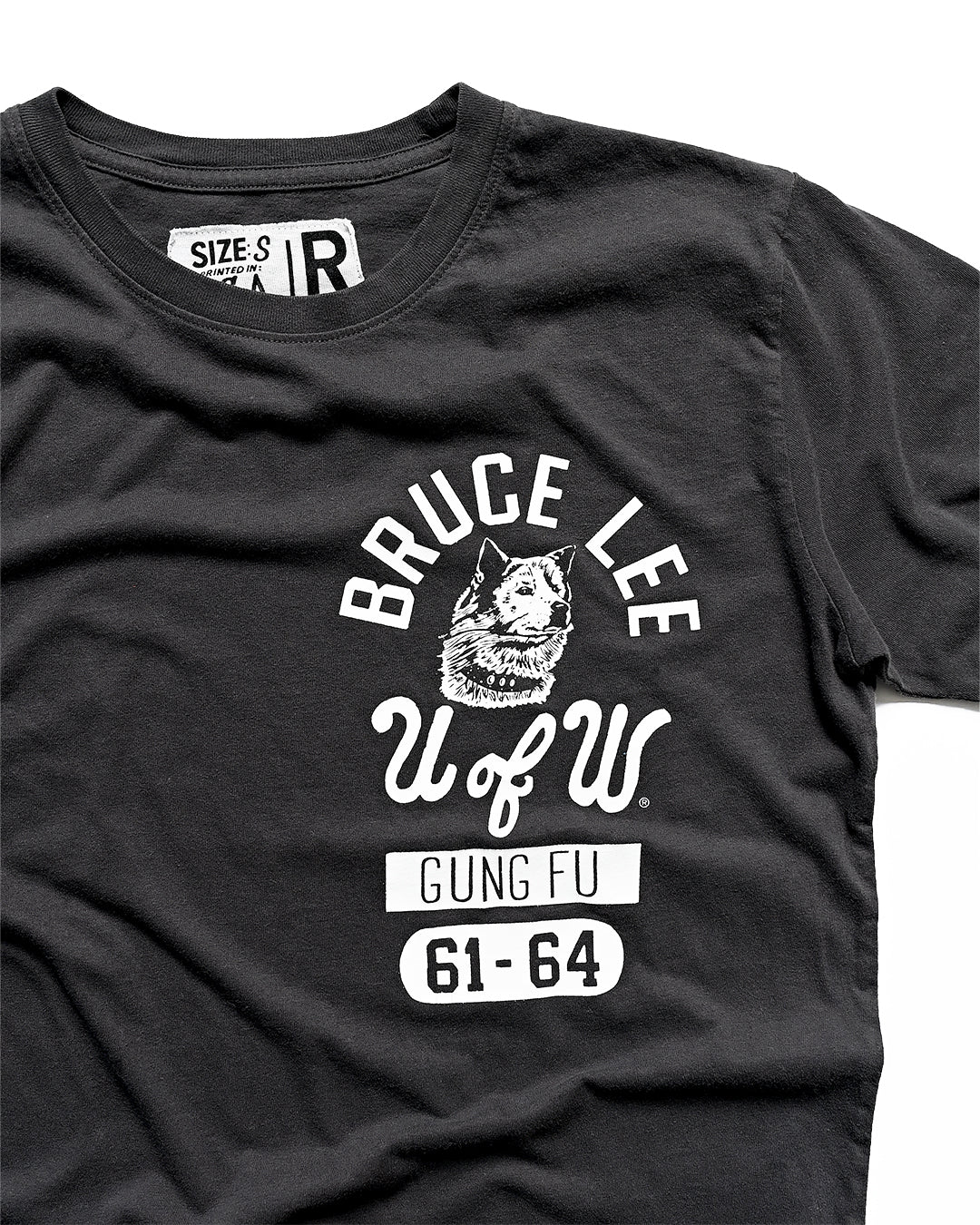 ROF Unisex UW Bruce Lee 61-64 Gung Fu Origins Tee